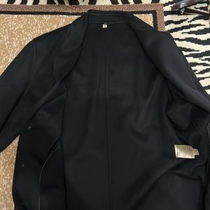 Brand New Burberry Cashmere Overcoat Black Size 58